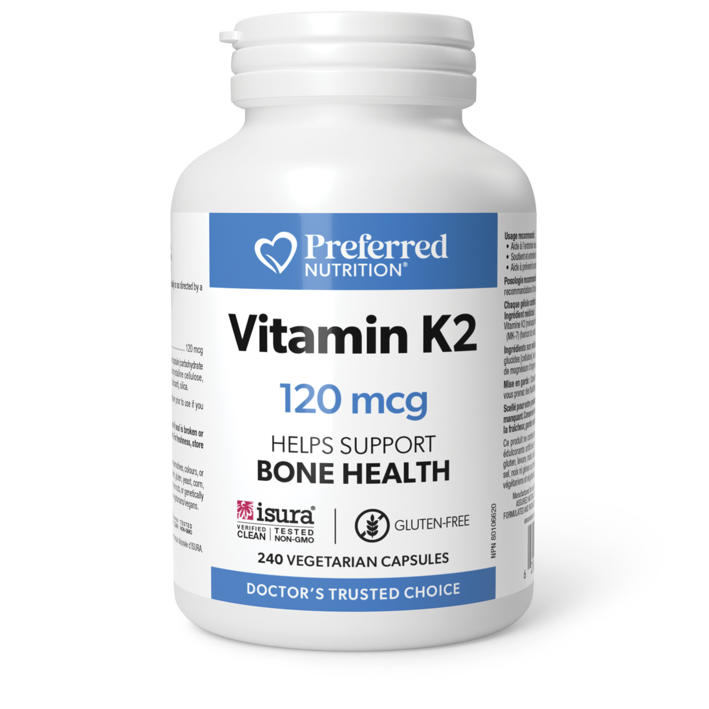 Vitamin K2 120mcg 240 cap