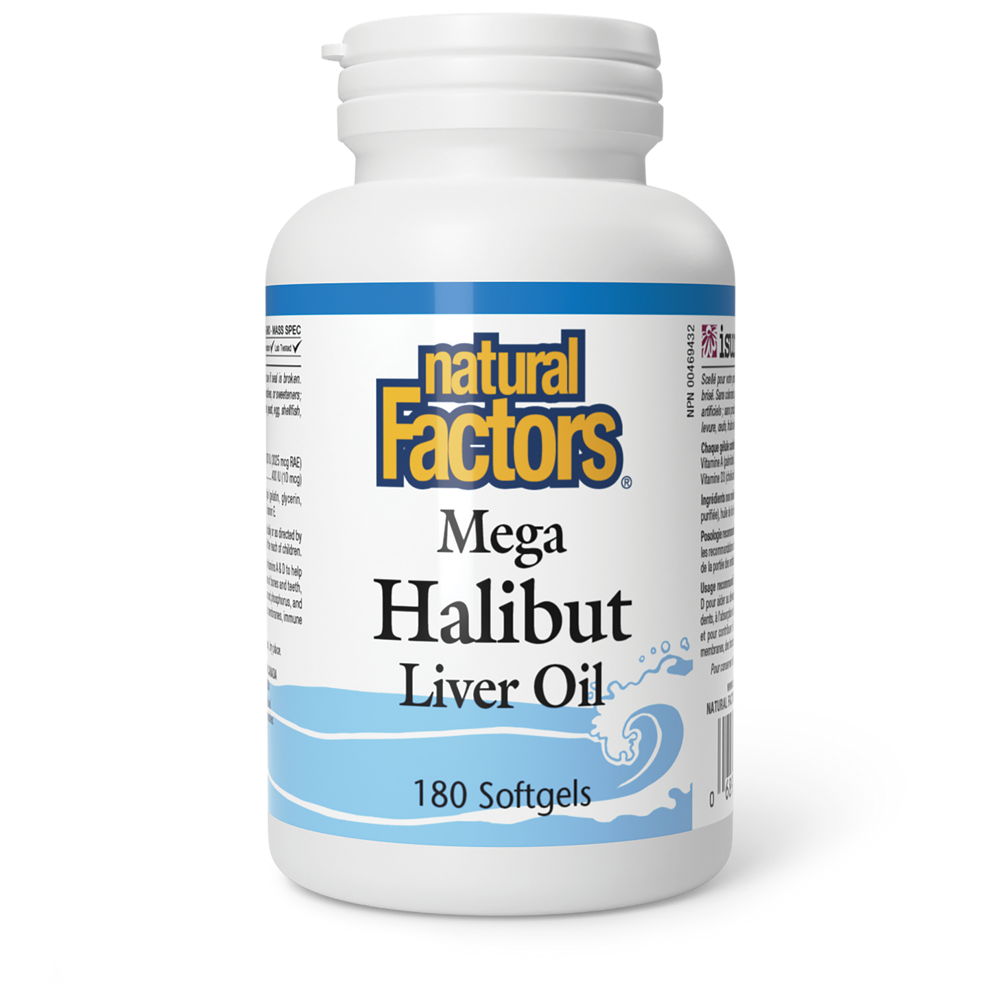 Mega Halibut Liver Oil 180softgels