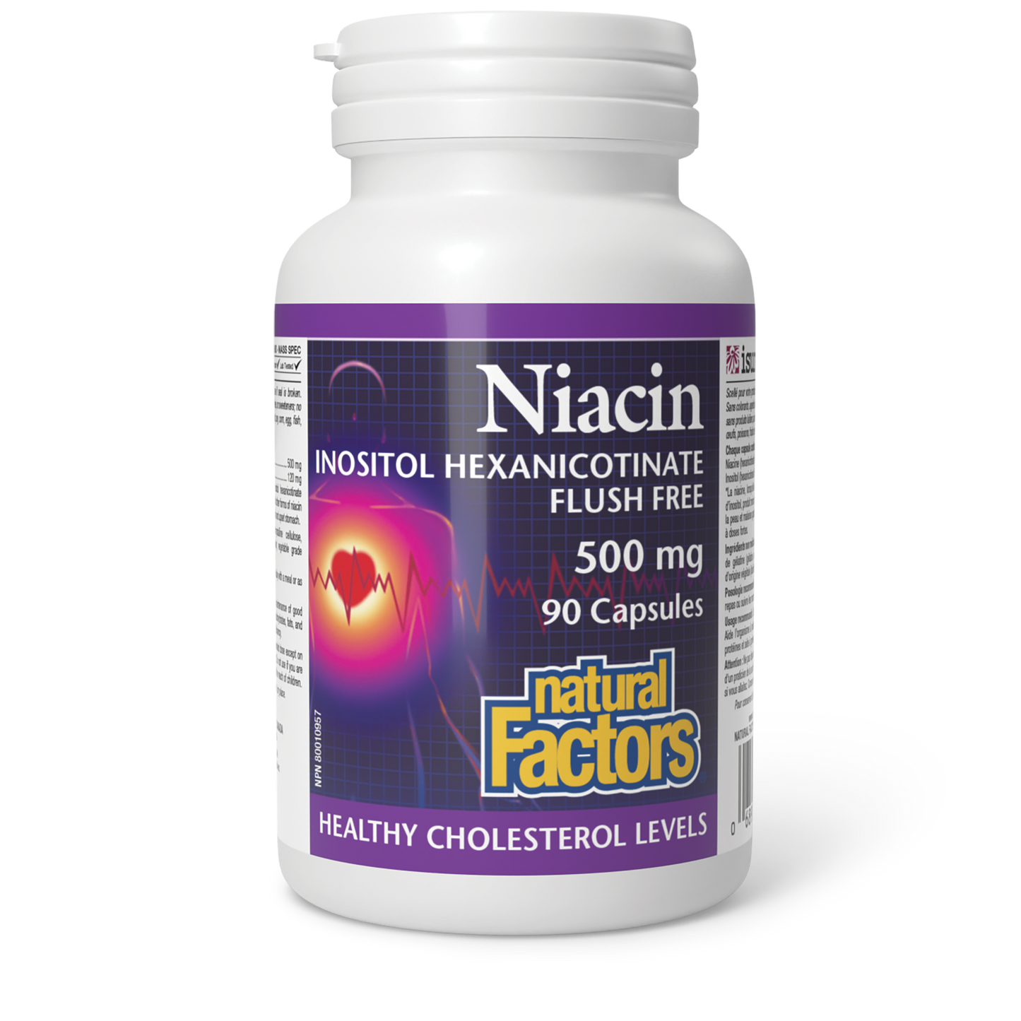 Niacin 500mg flush free 90caps