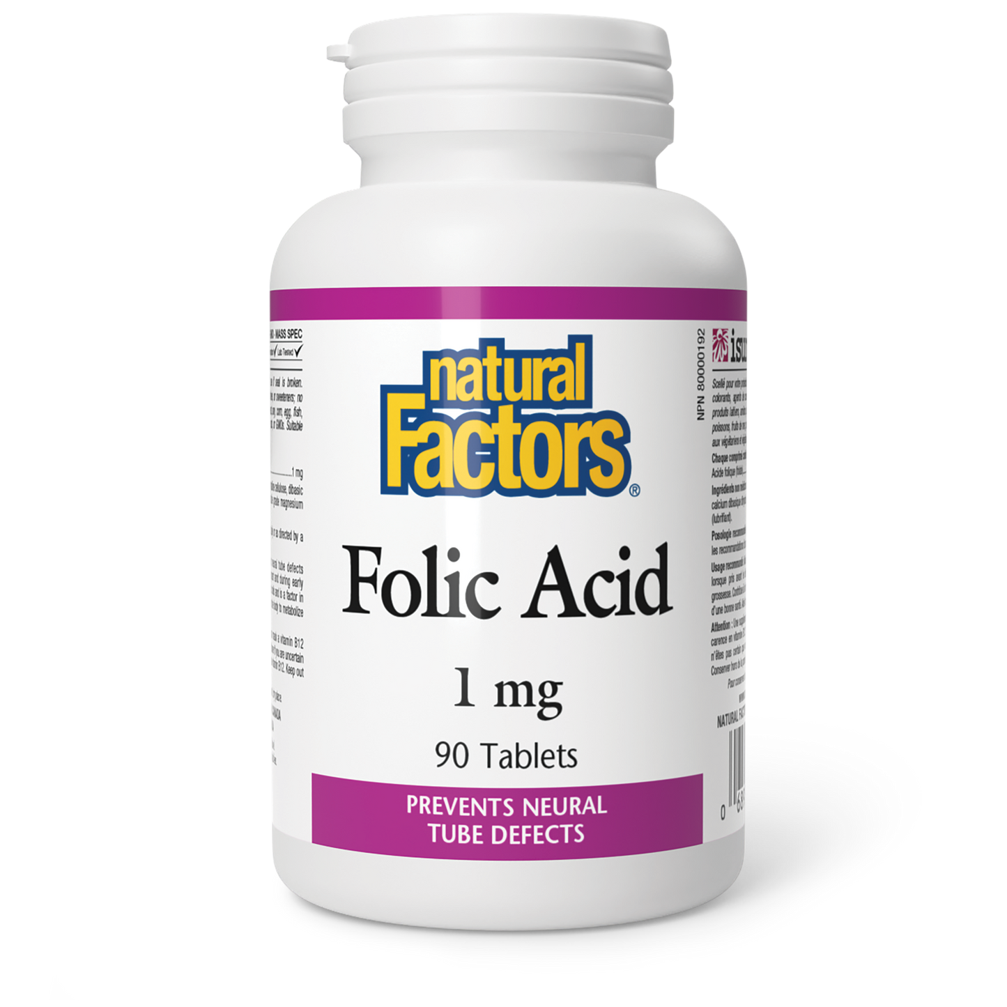 Folic Acid 1mg 90tabs