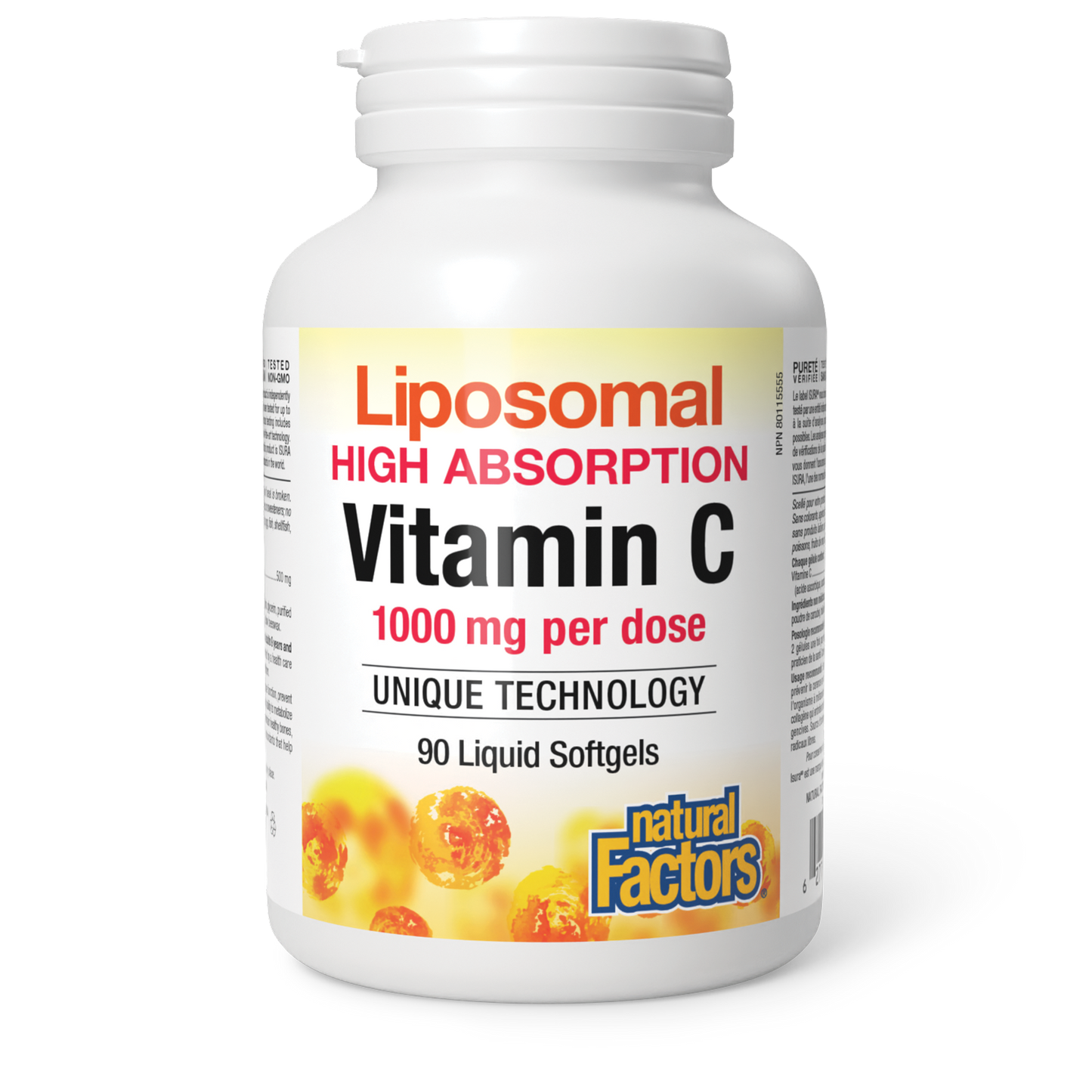 Liposomal Vitamin C 1000 mg 90 gel caps