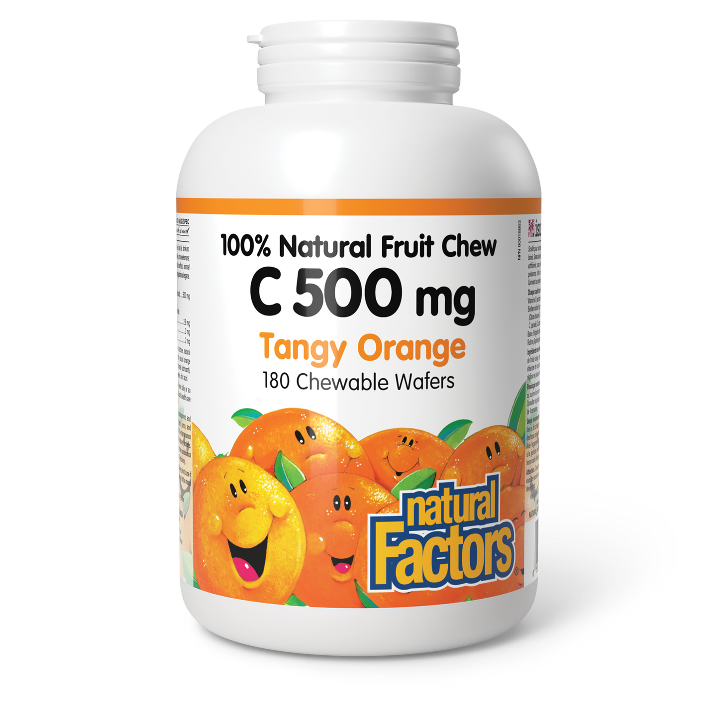 C 500mg tangy orange 180chews