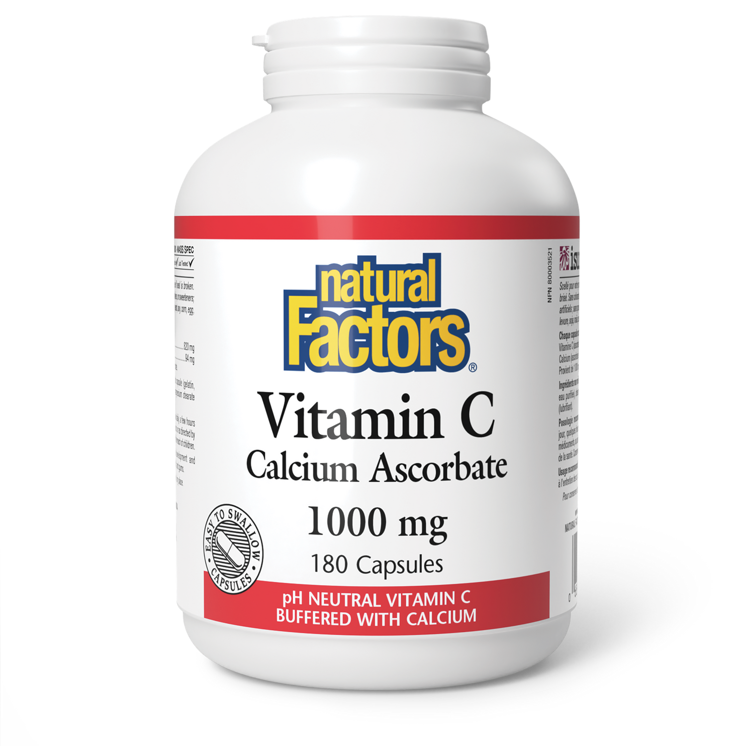 Vitamin C Calcium Ascorbate 1000mg 180caps