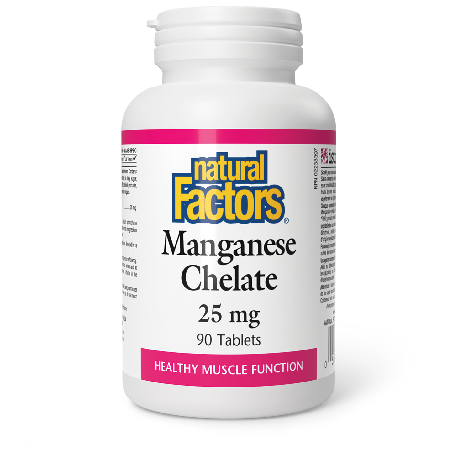 Manganese chelate 25mg 90tabs