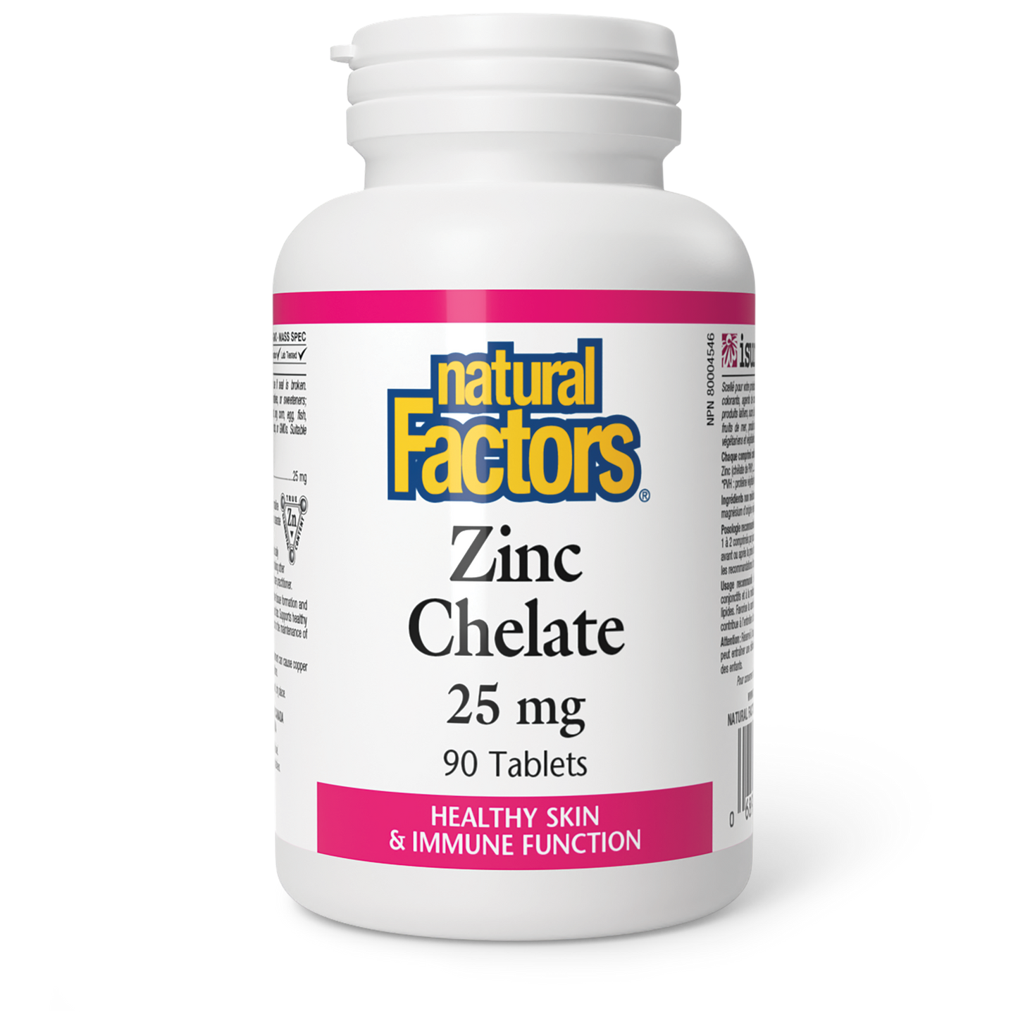 Zinc chelate 25mg 90tabs