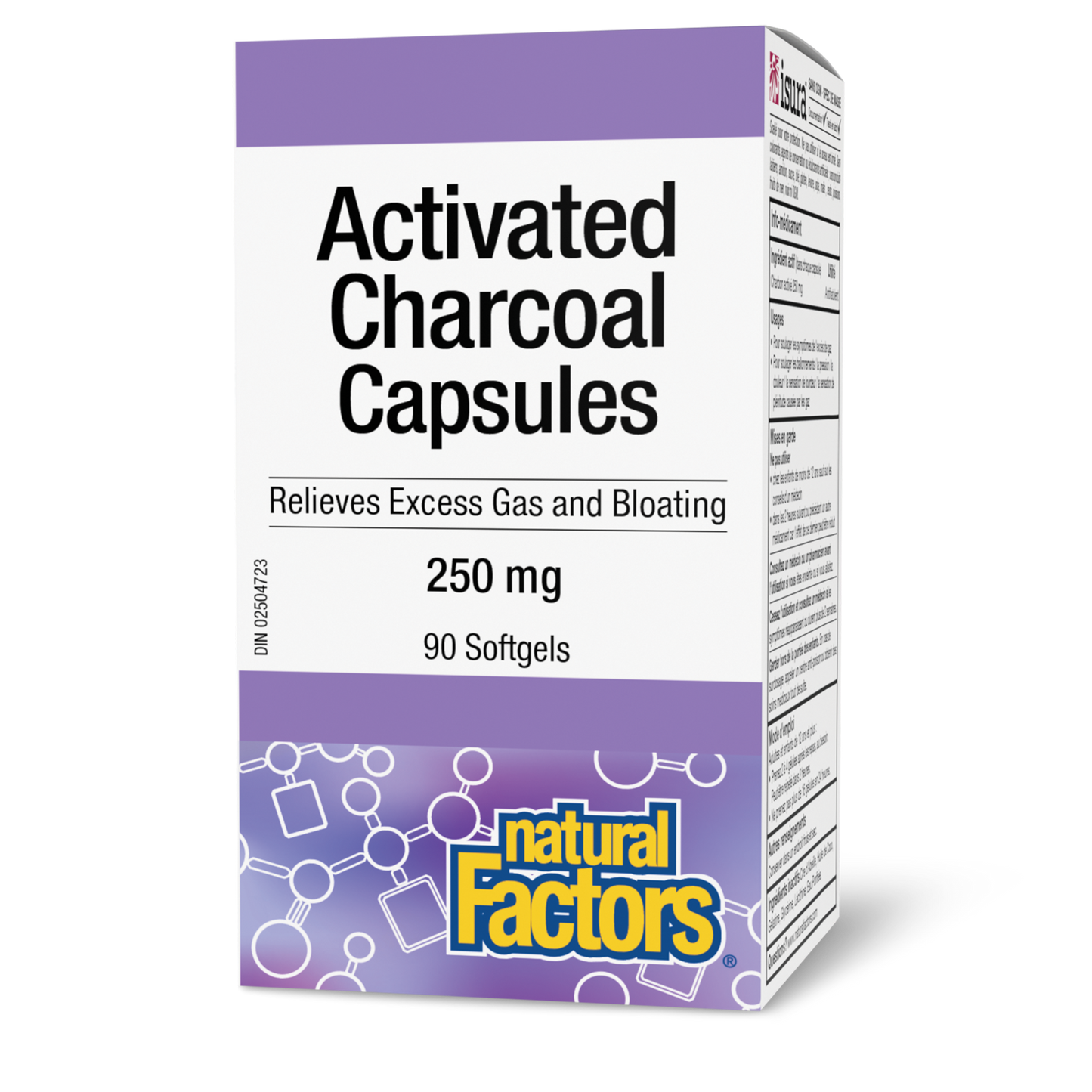 Activated Charcoal 250mg 90softgels