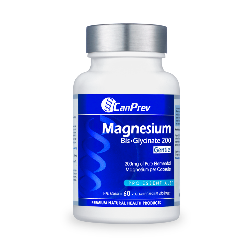 Magnesium BisGlycinate 200 Gentle 60 vcaps