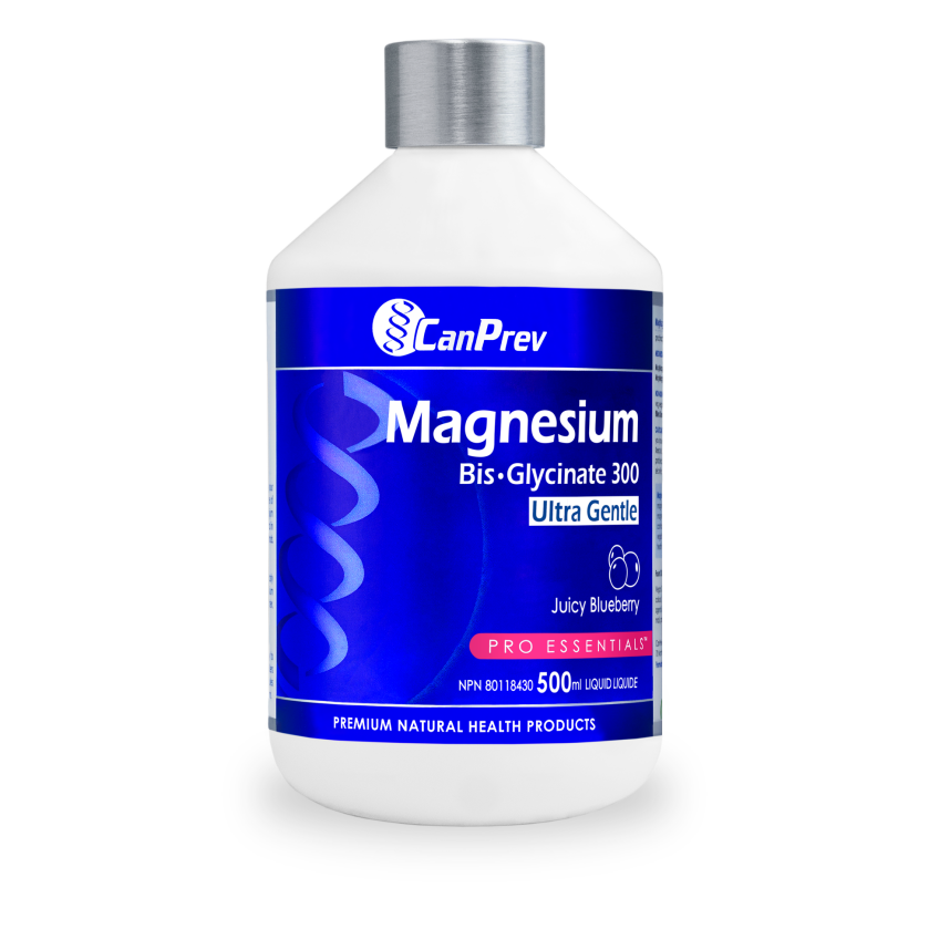 Magnesium Bisglycinate ultra gentle liquid 500ml juicy blueberry