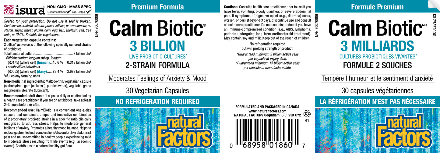 Calm Biotic 30 caps