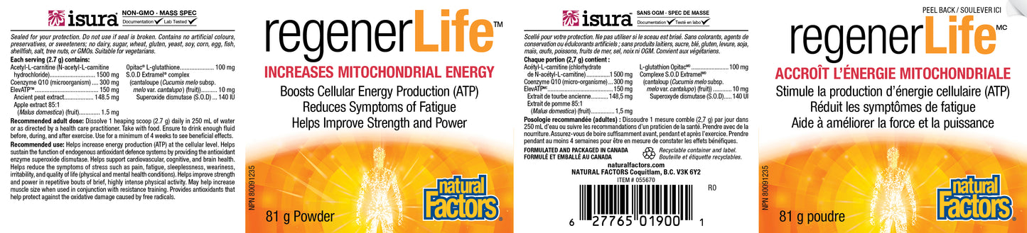 RegenerLife powder 81g