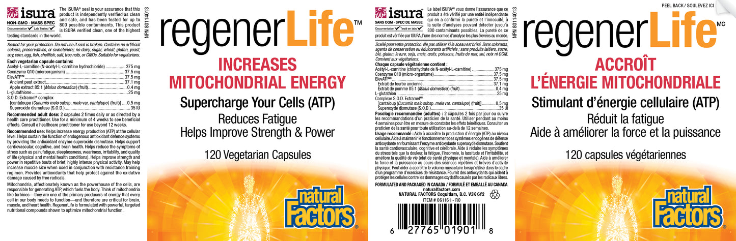 RegenerLife by NF 120 capsules