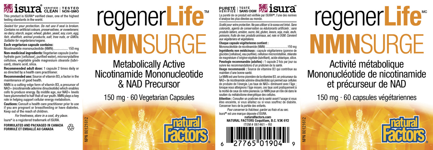NMNSurge 150mg 60caps