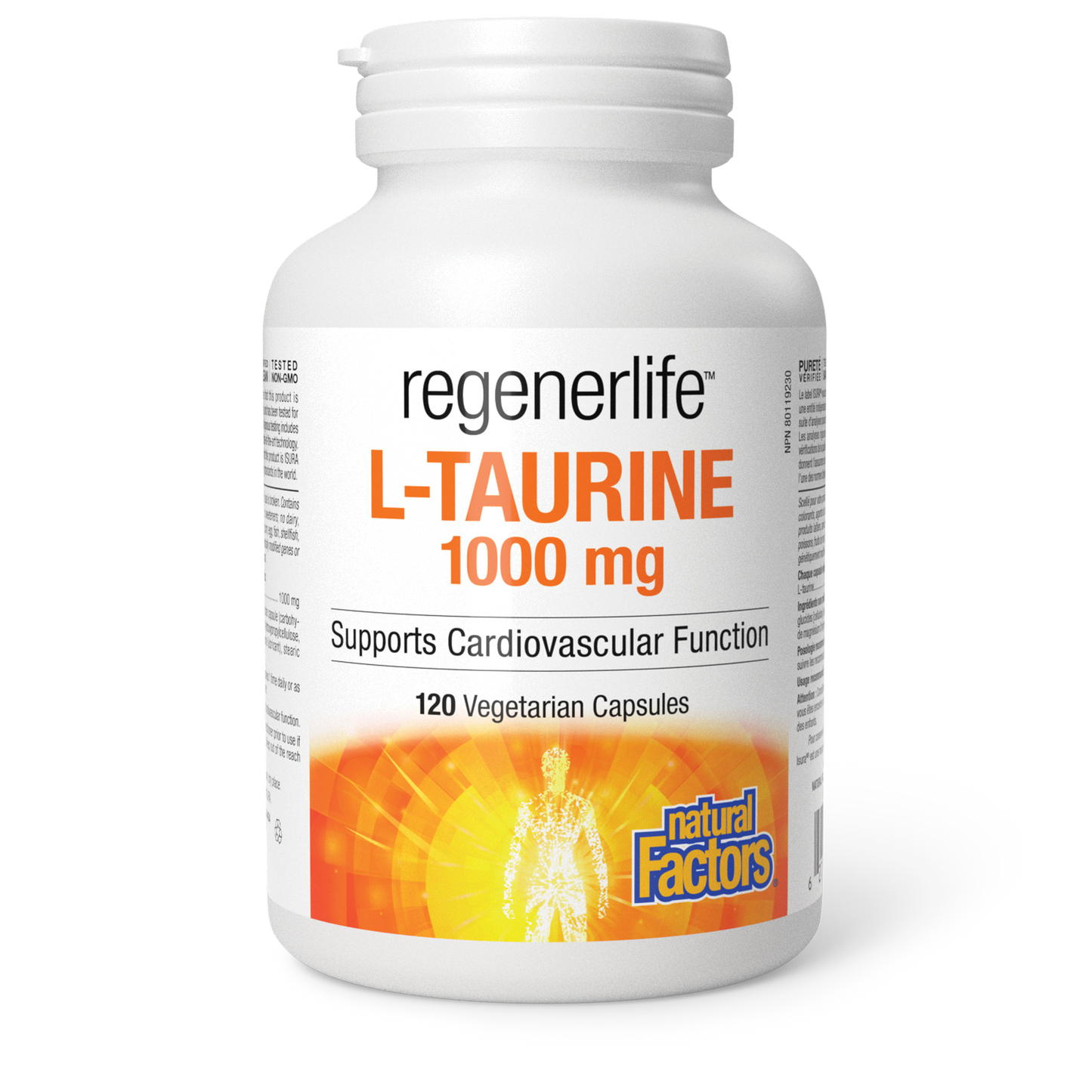 Regenerlife L-Taurine 1000mg 120caps