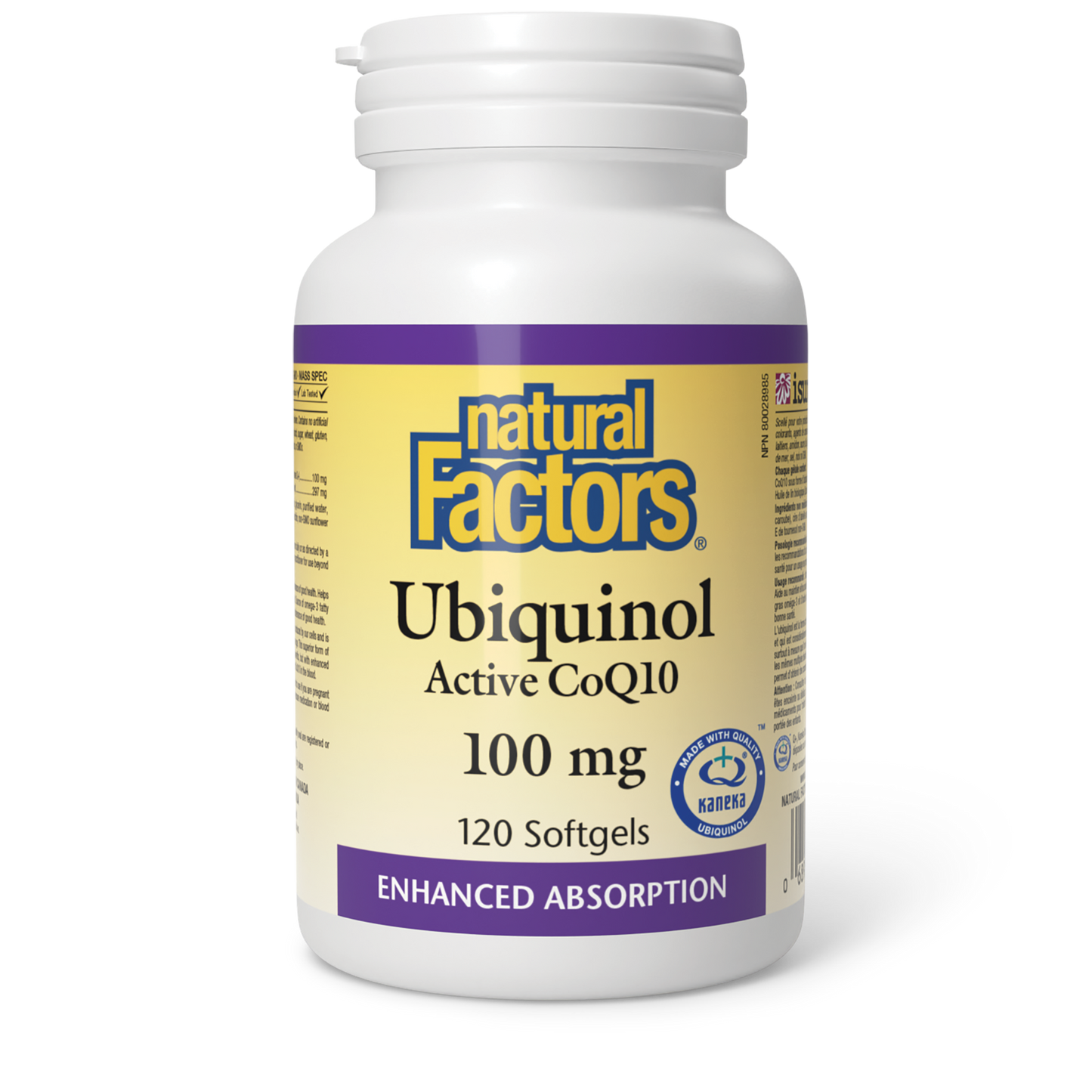 Ubiquinol 100mg 120gels