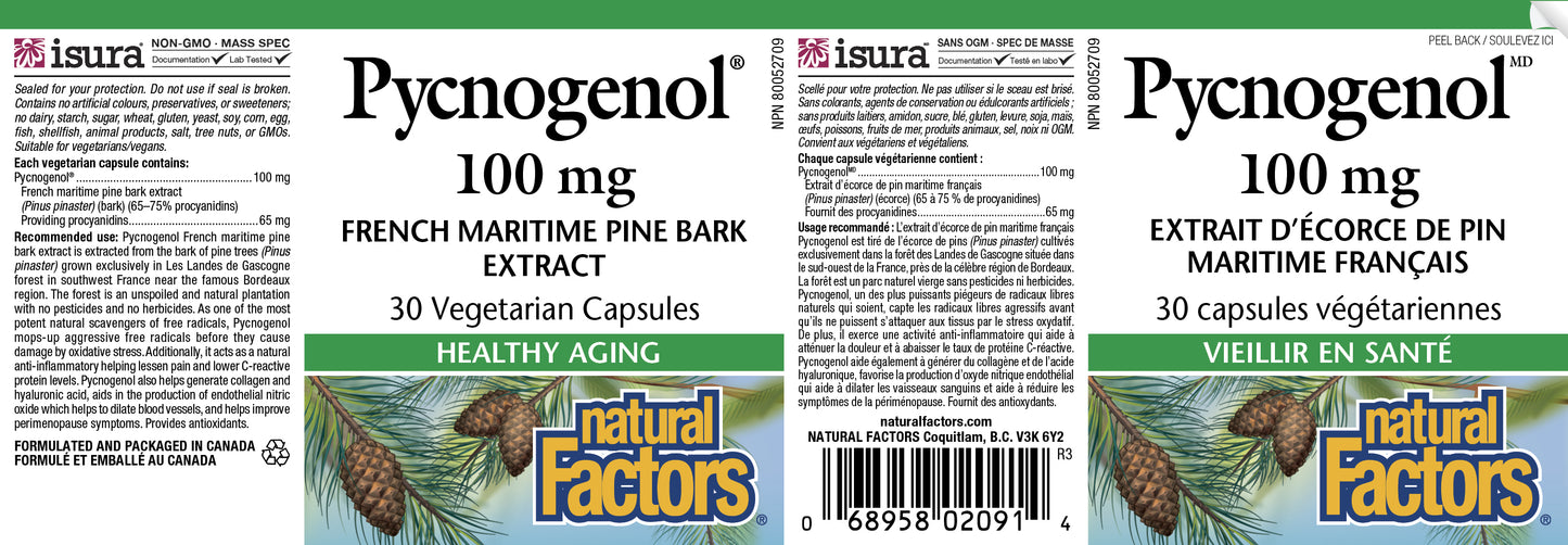 Pycnogenol 100mg 30 caps