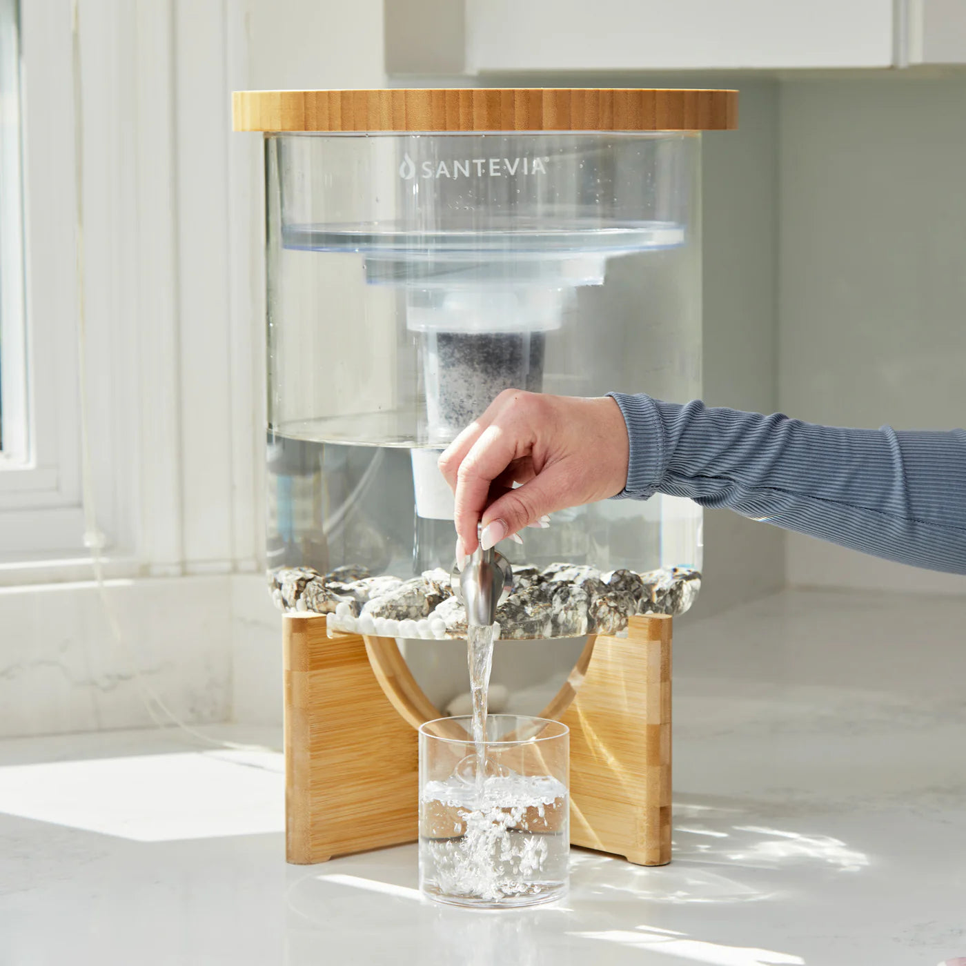 Santevia Glass water system
