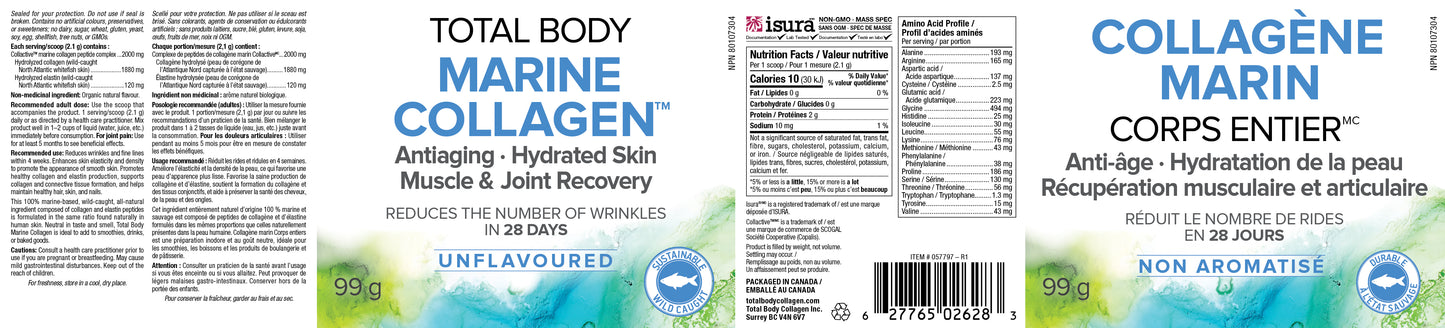 Total Body Marine Collagen 135g