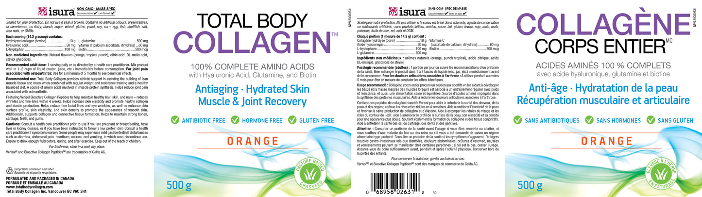 Total Body Collagen orange 500g