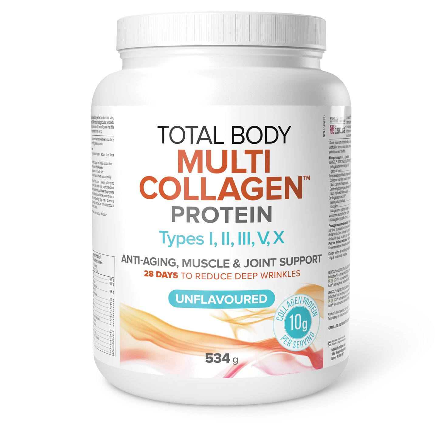 Total Body Multi Collagen Unflavoured 534 g