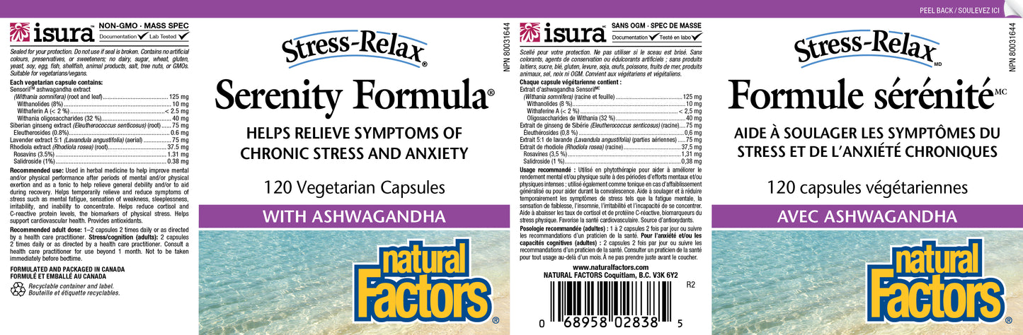 SR Serenity Formula 120caps