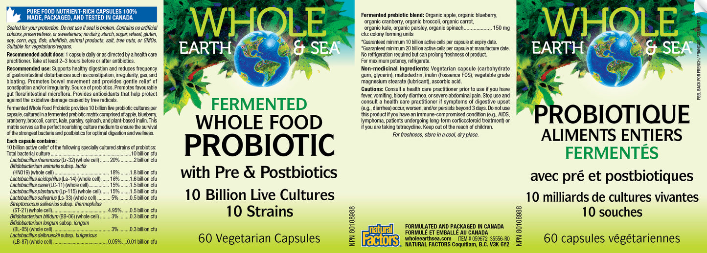 Fermented WES Probiotic 10billion 60caps