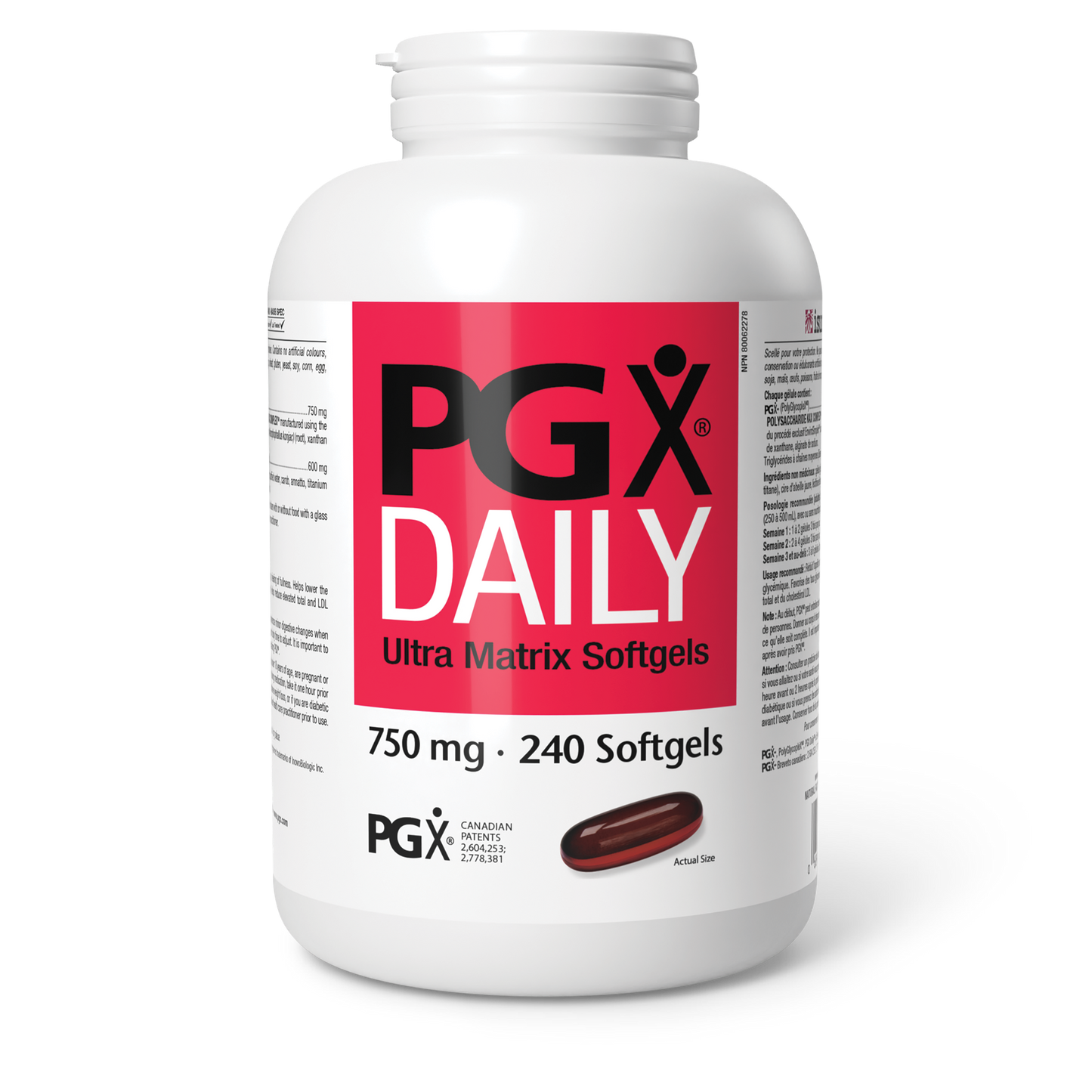PGX 750mg 240gels