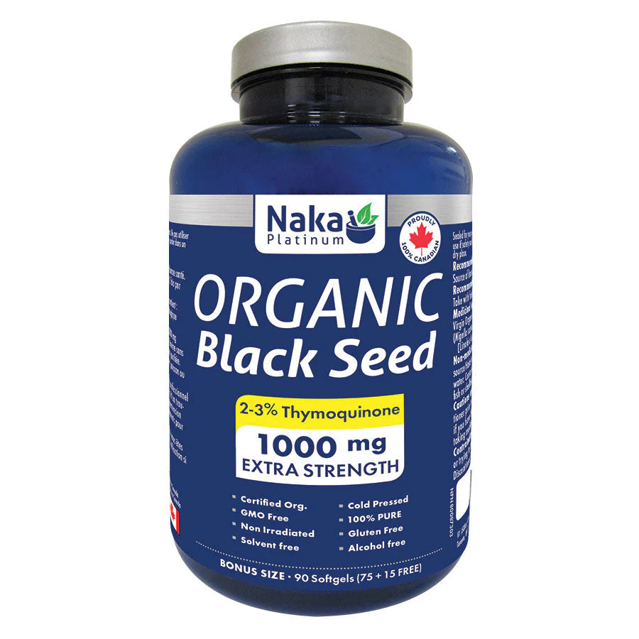 Organic Black Seed 1000 mg 90softgels