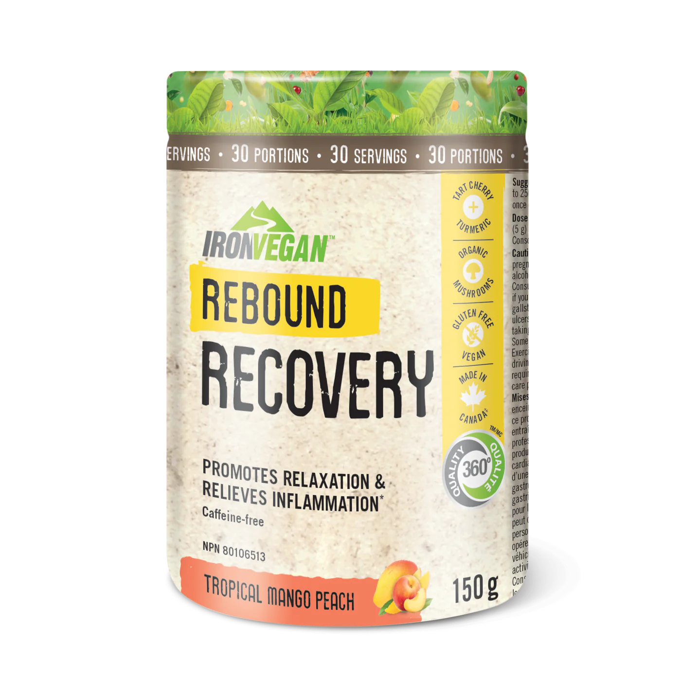 Rebound Recovery Tropical Mango Peach 150g