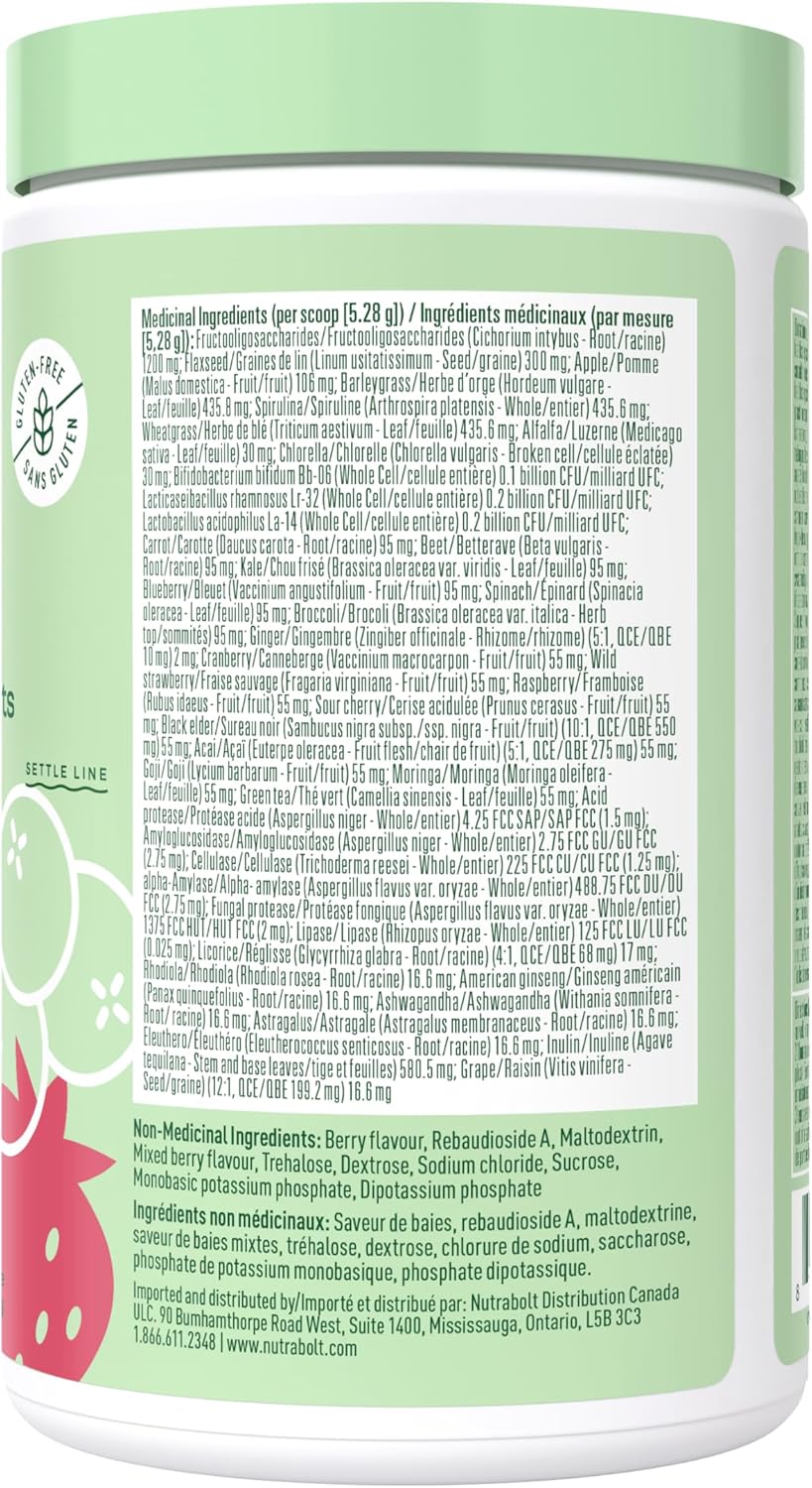 Bloom Greens and Superfoods Berry 25 servings