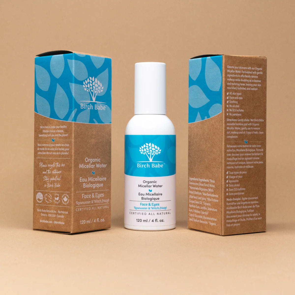 Organic Micellar Water 120 ml