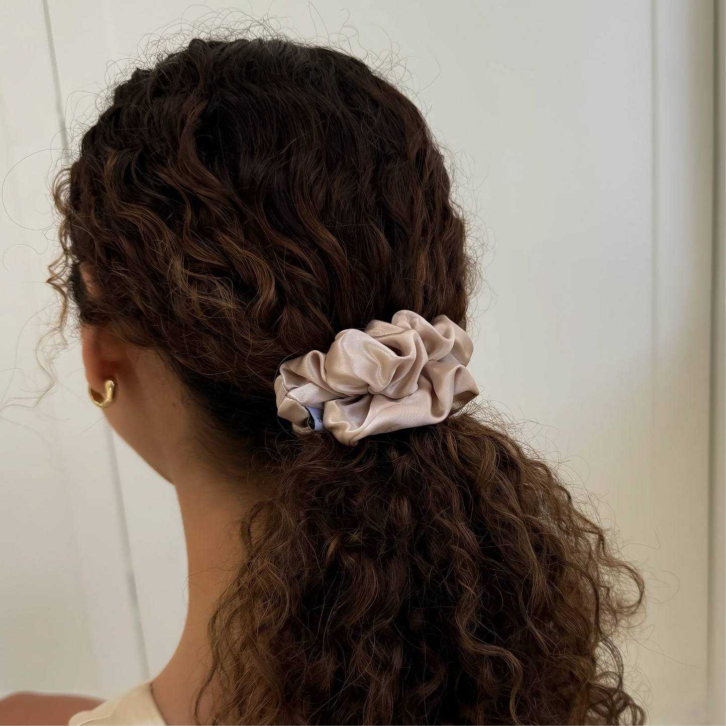 100% Organic Mulberry Silk Scrunchie