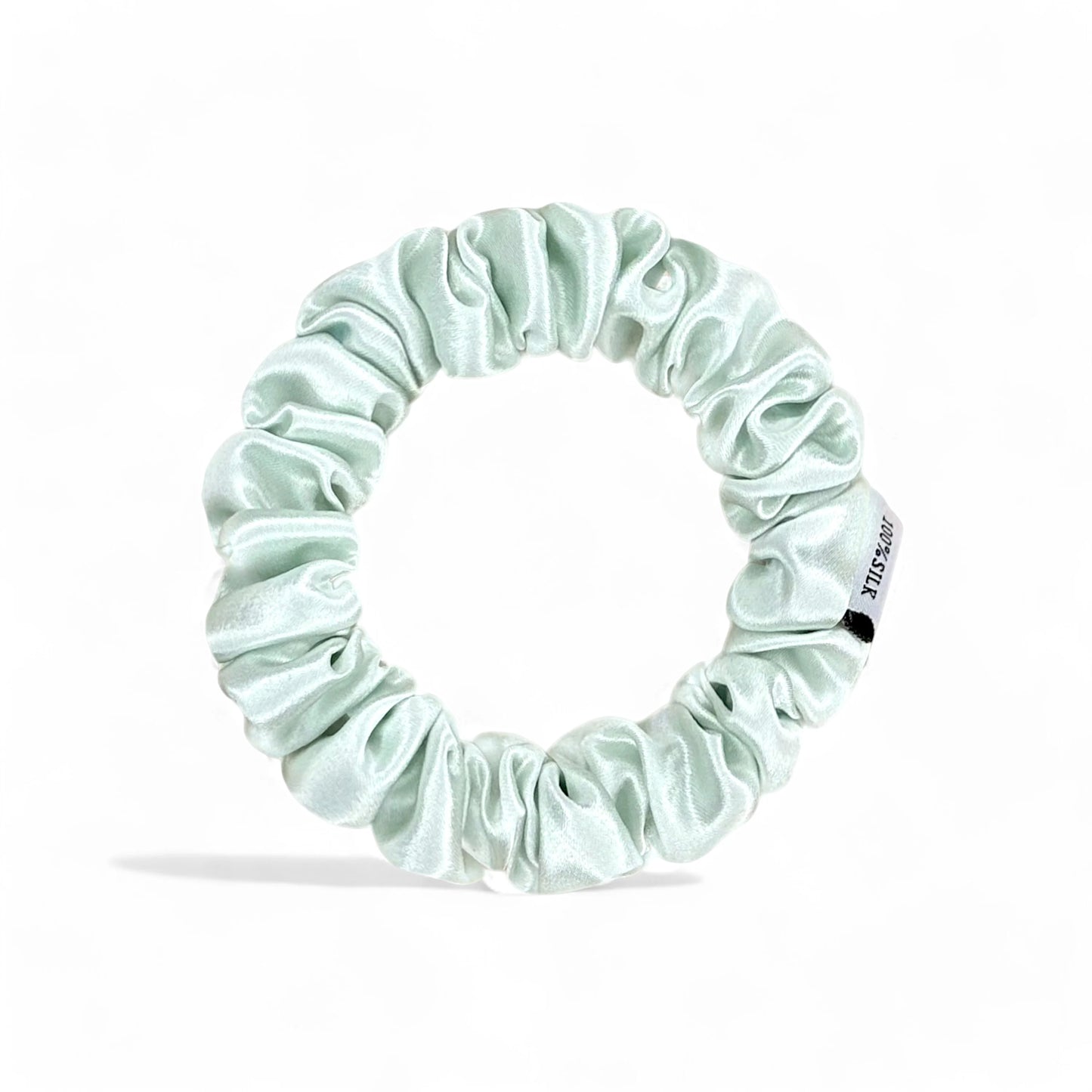 100% Organic Mulberry Silk Mini Scrunchie