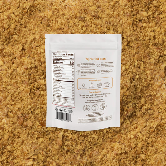 Sprouted Flax Seed Powder 454 g
