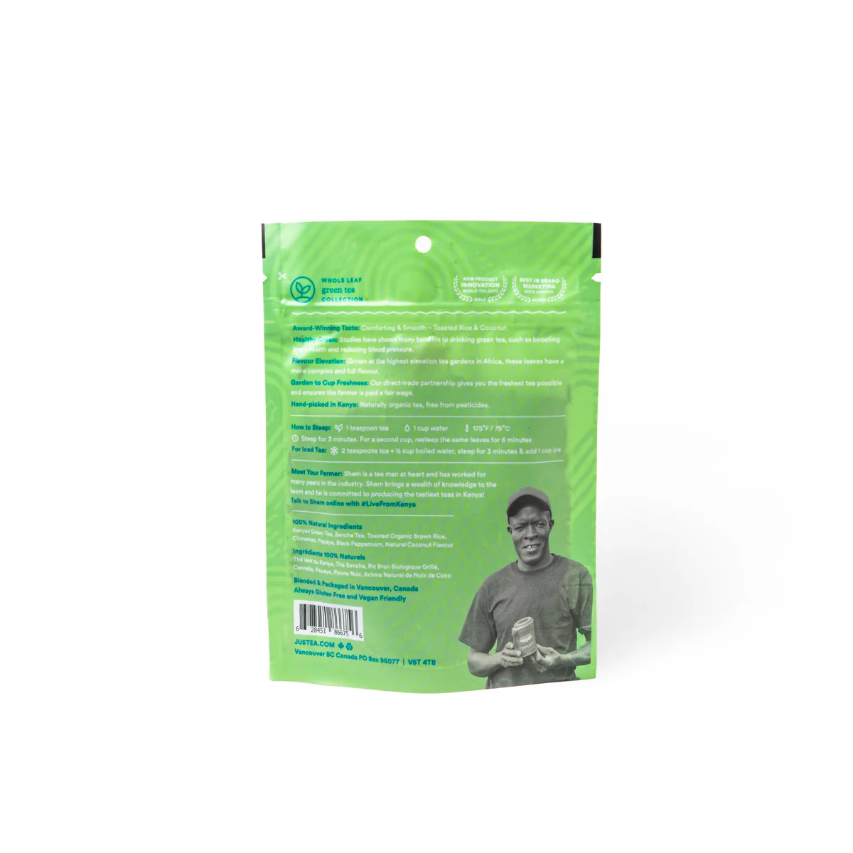 Coconut Green 100g loose leaf