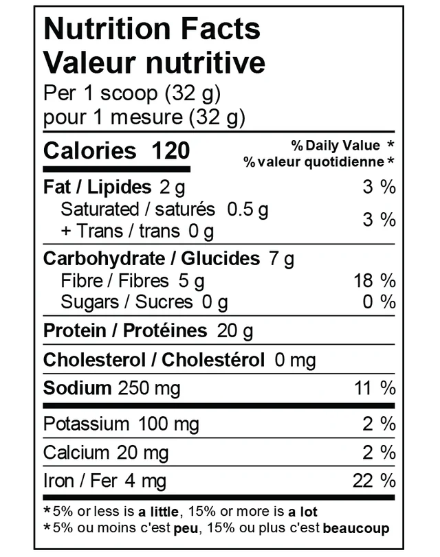 Plant Protein vanilla bean 840g