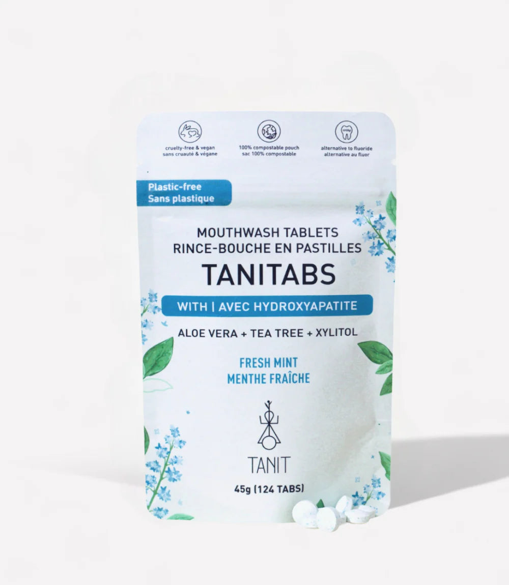 Tanitabs Mouthwash Fresh Mint 124 Tabs