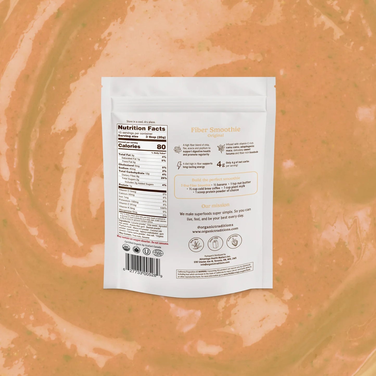 Fibre Fuel Smoothie Boost Original 300g