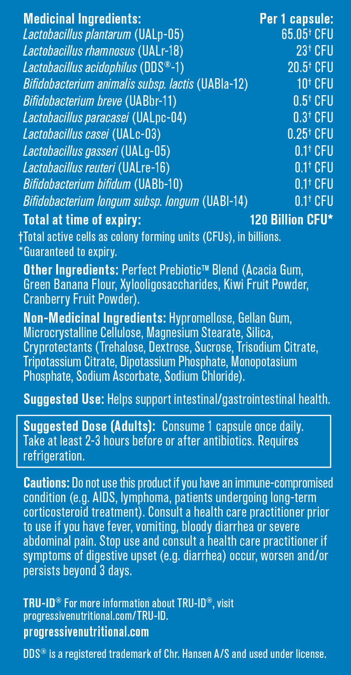 Perfect Probiotic 120bill 30cap