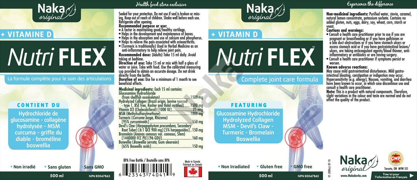 Nutri FLEX +vitaminD 500ml