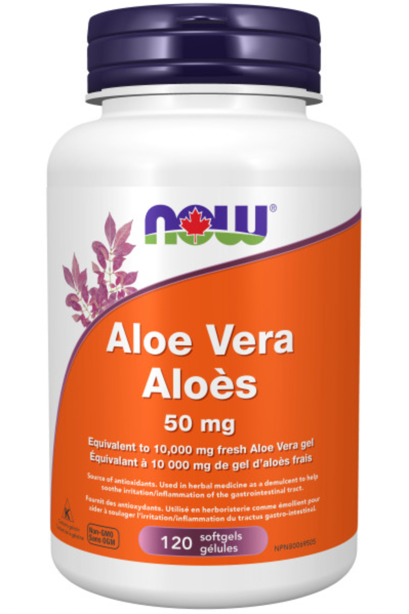 Aloe Vera 50mg 120softgels