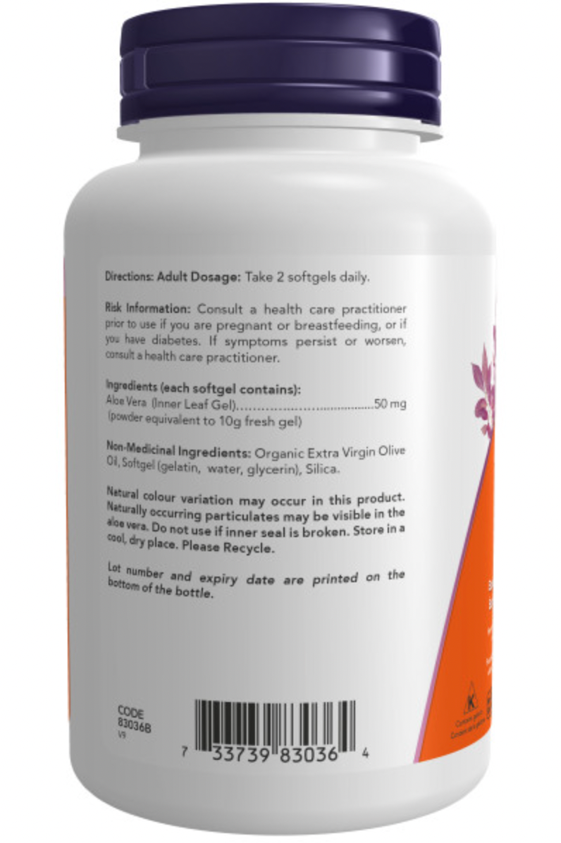 Aloe Vera 50mg 120softgels