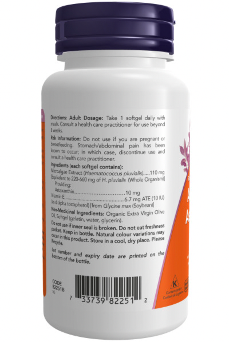 Astaxanthin 10mg 60softgels