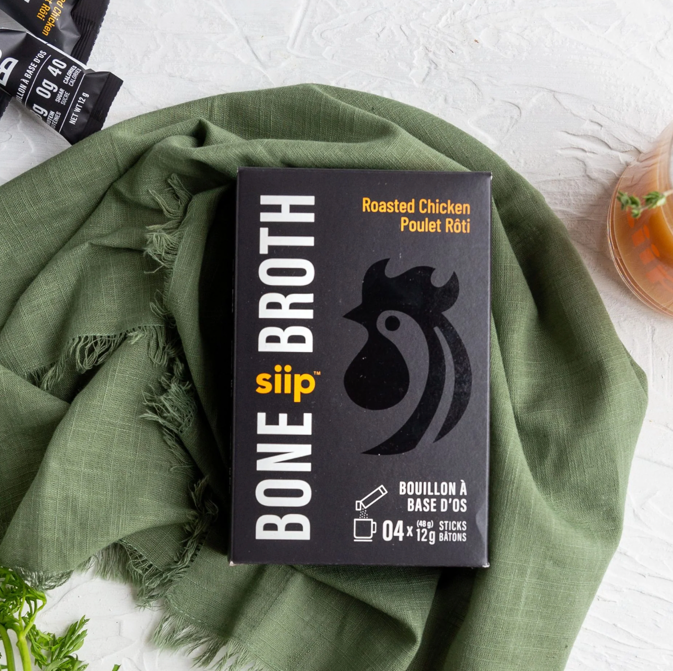 Siip Chicken Bone Broth powder 4pack