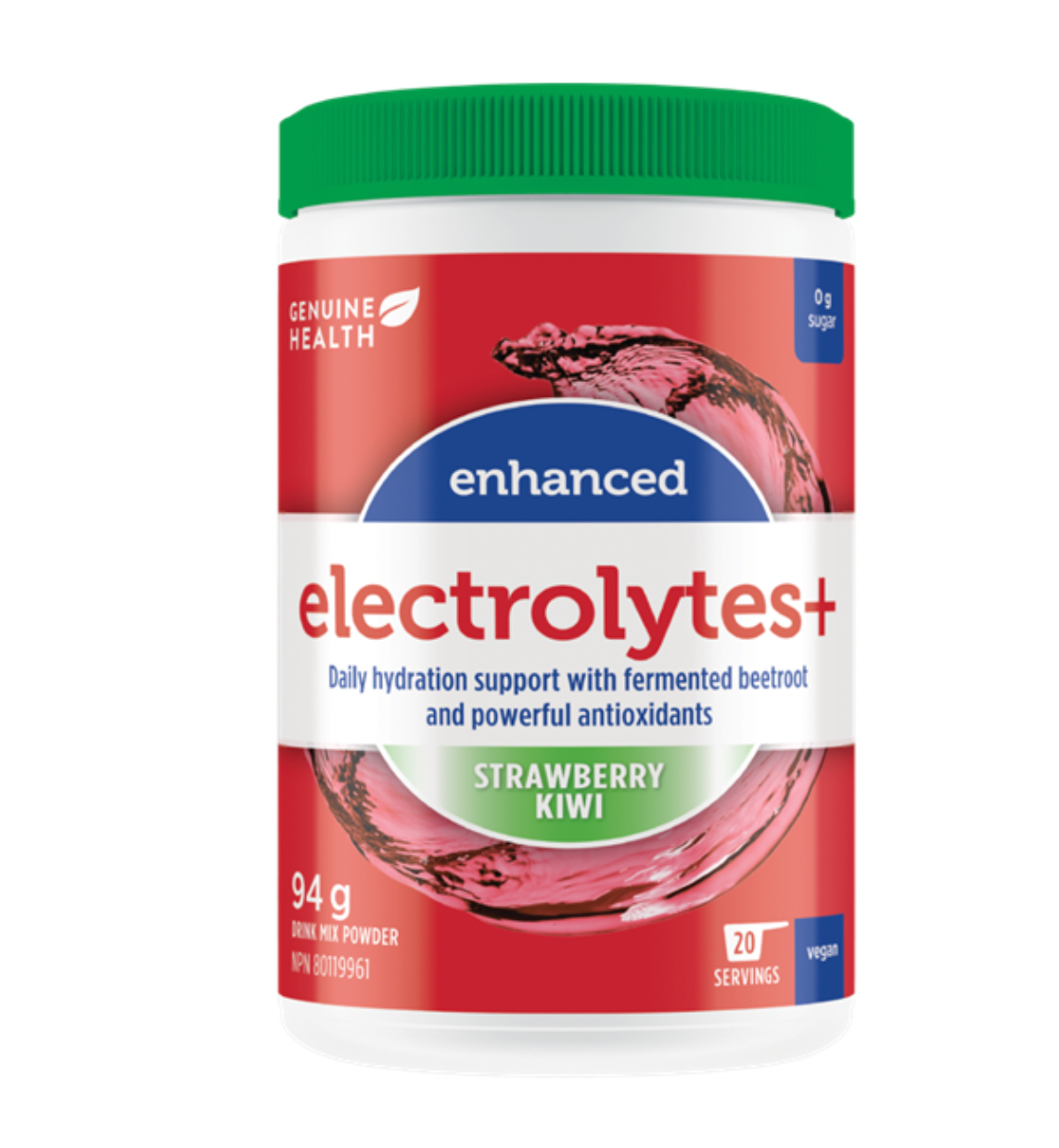 Enhanced Electrolytes Strawberry Kiwi