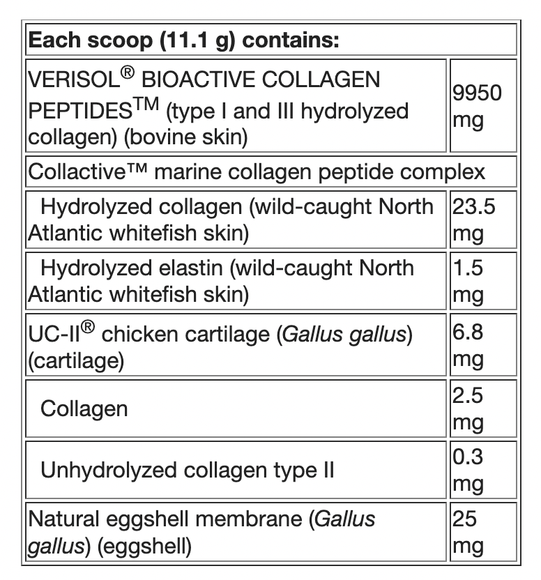 Total Body Multi Collagen Unflavoured 534 g