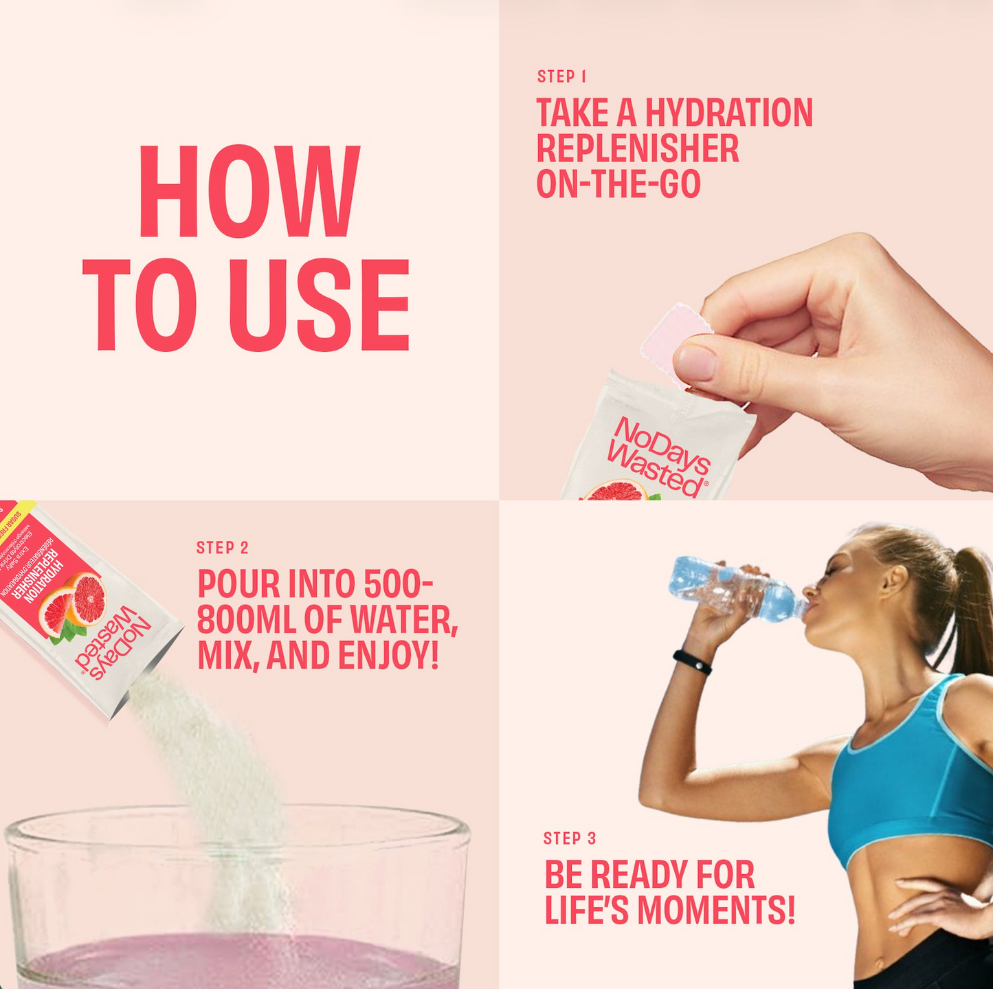 Hydration Replenisher Sour Raspberry 5 pack