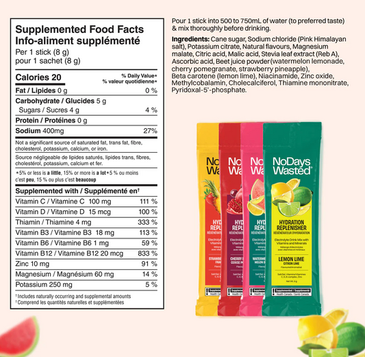 Hydration Replenisher Blood Orange Mango 15 pack