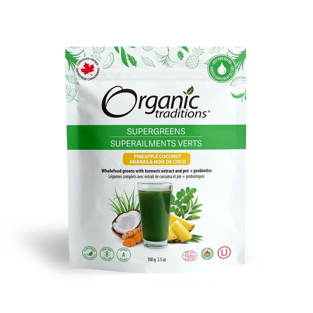 Supergreens Pineapple Coconut 100g