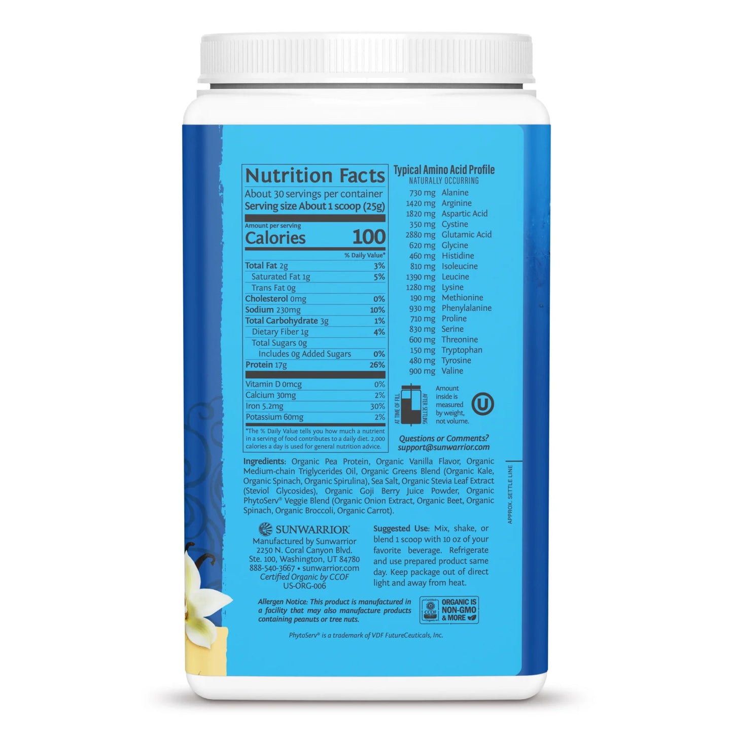 Warrior Blend Protein + Greens Vanilla 750 g