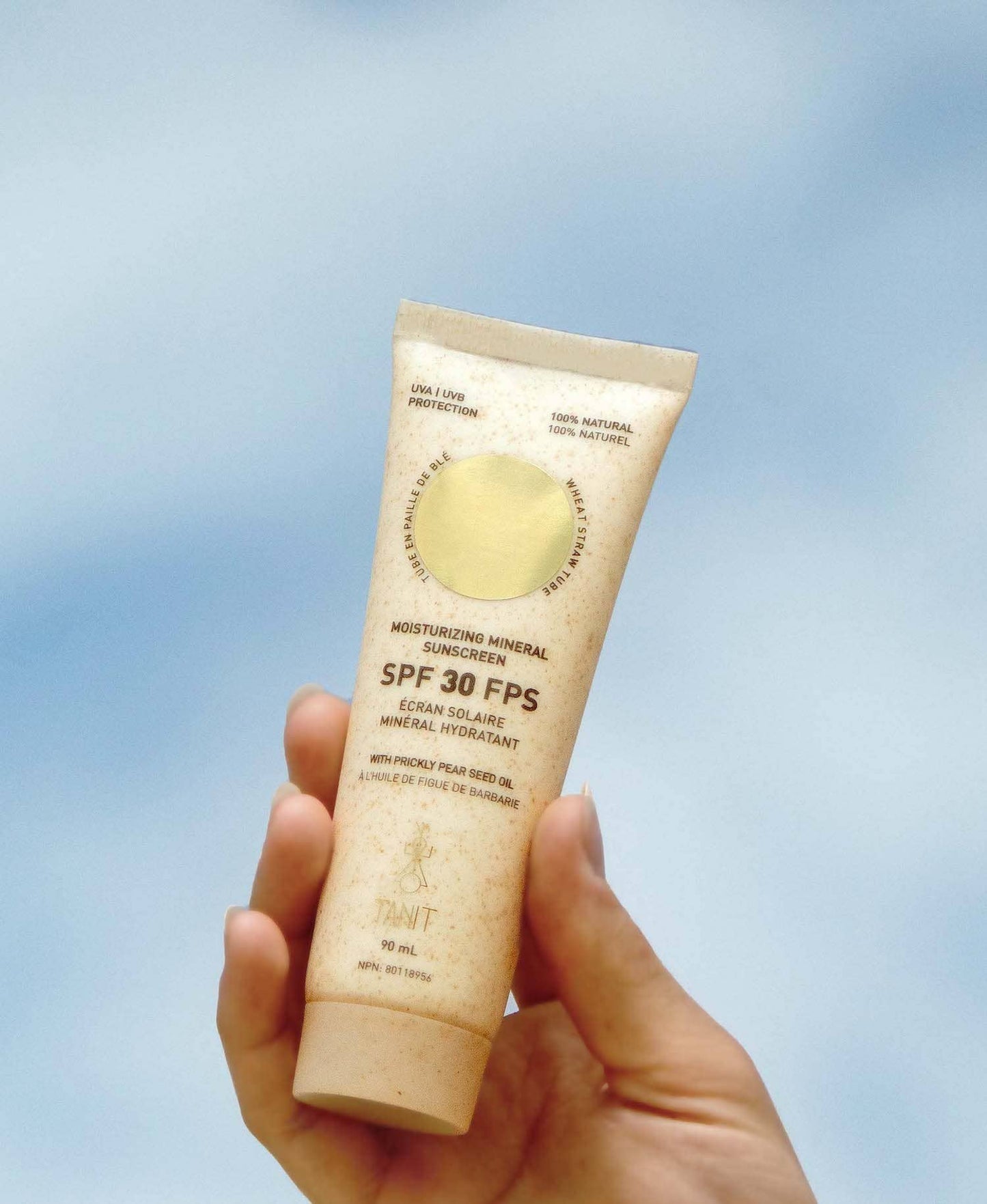 Moisturizing Mineral Sunscreen with Prickly Pear seed oil SPF 50 Unscented